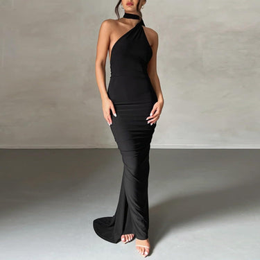 Vestido Sombra Imperial - ELLAU - Vestido Feminino Elegante em Luanda Angola
