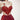 AD2407 Summer Red High Quality Bodycon Two Pieces Luxury Crystal Sequin Dress Unique Sexy Women Clothing