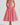 Vestido Xadrez Rosé - ELLAU - Vestido Feminino Elegante em Luanda Angola